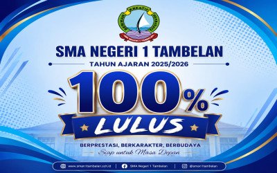 SMA Negeri 1 Tambelan Umumkan Kelulusan Siswa Kelas XII Tahun 2026 Lulus 100%